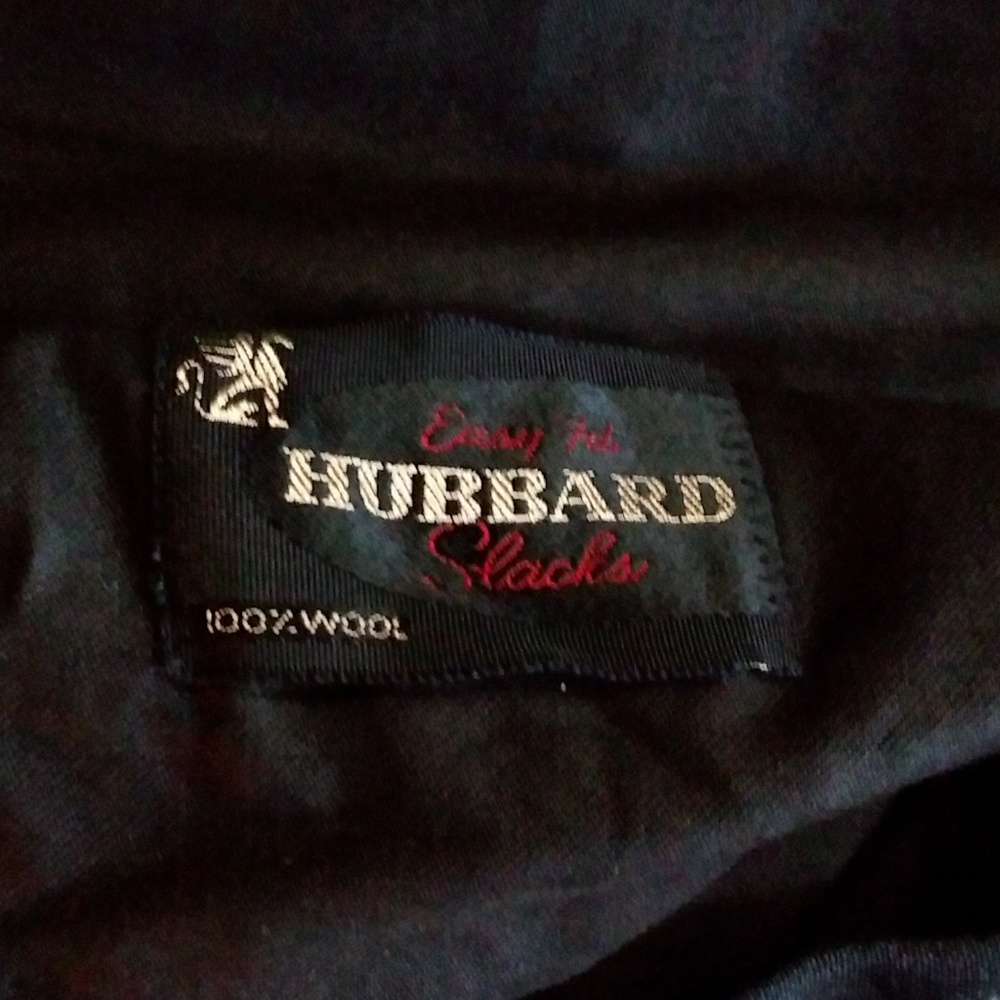 Incredible Vintage Hubbard Men's Wool Slacks
